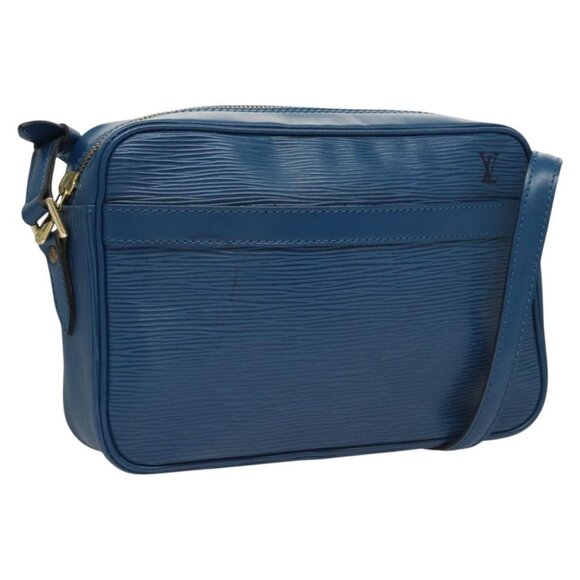 LOUIS VUITTON Epi Trocadero 23 Shoulder Bag Blue M52305 LV Auth ep8165 - Picture 1 of 16